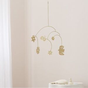 West Elm Kids Brass Flora & Fauna Mobile